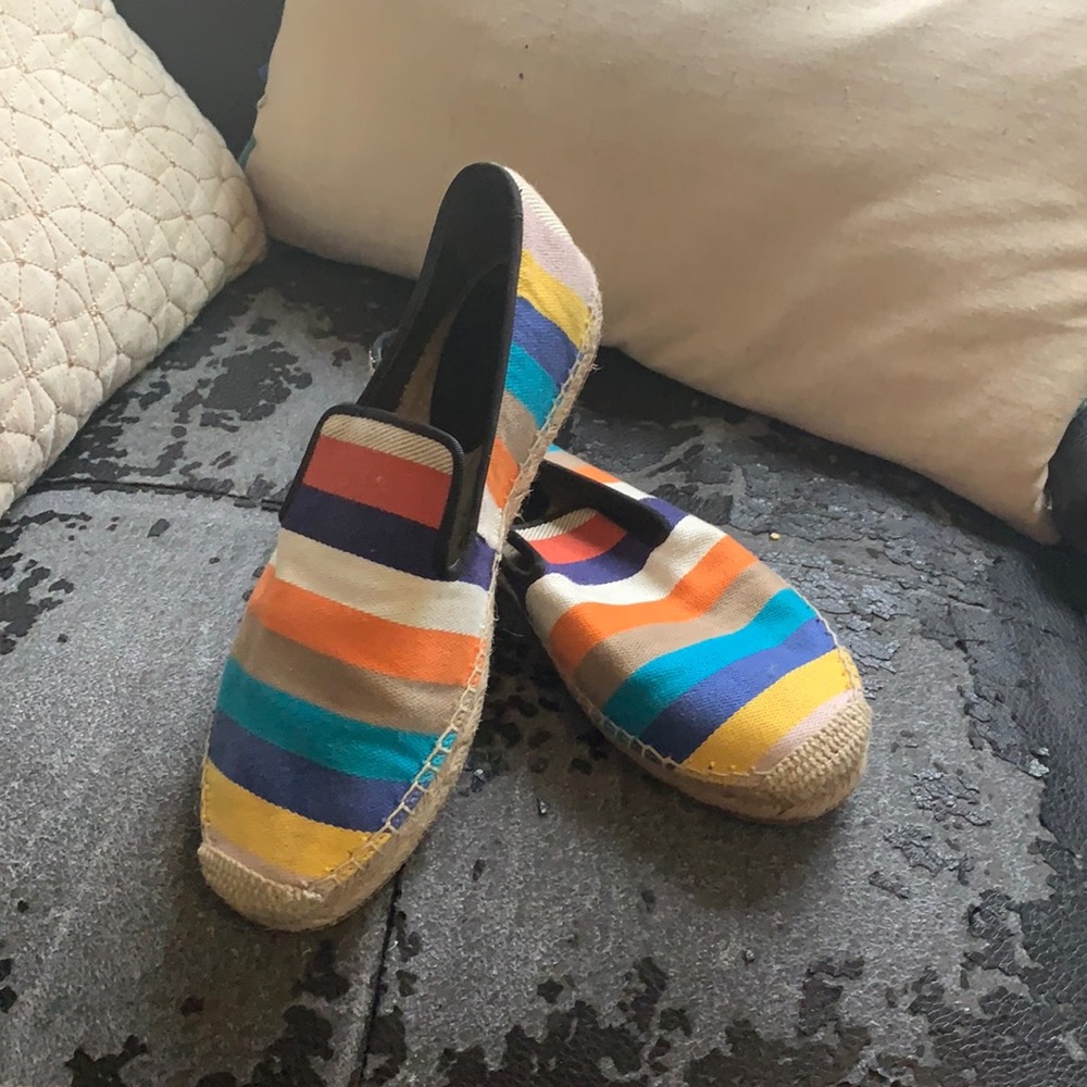Phoebe Phil Era Celine Stripped Espadrilles